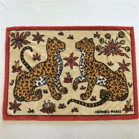 hermes bath mat